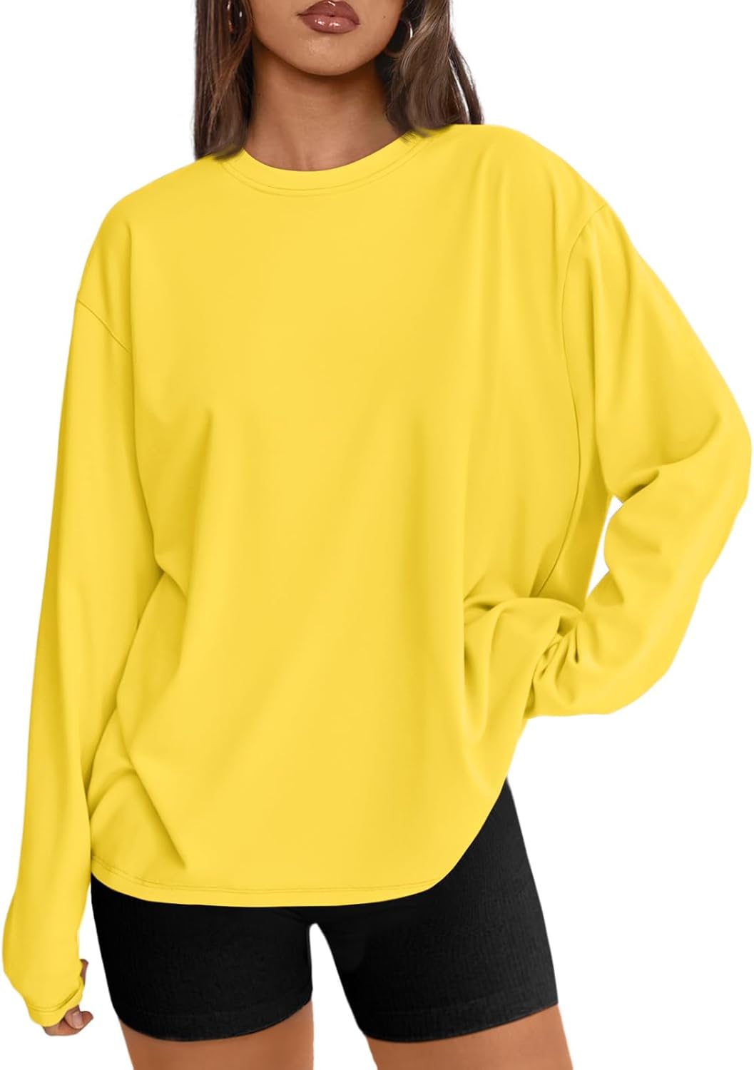 Maddy – Oversized Long-Sleeve Casual Top for Women