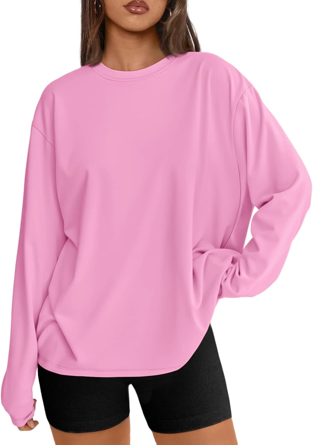 Maddy – Oversized Long-Sleeve Casual Top for Women