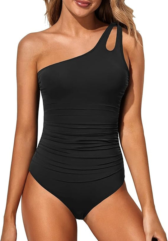 Krista – One-Shoulder Shaping Swimsuit for Women
