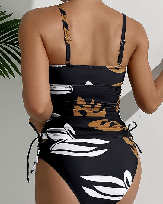 Tirzah – Tropical Twist One-Piece for Women