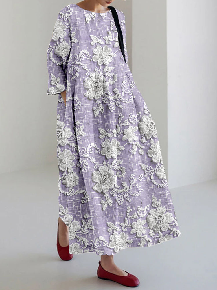 Karen – Airy Everyday Dress with Classic Flowers