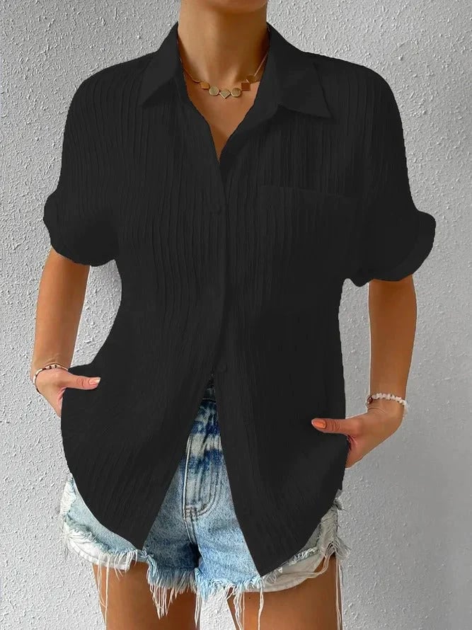 Mirae – Textured Breeze Summer Shirt