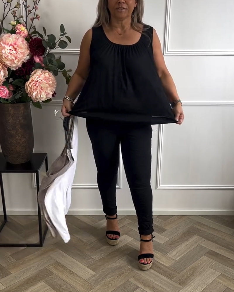Betty – Casual Sleeveless Relaxed Tank for Women