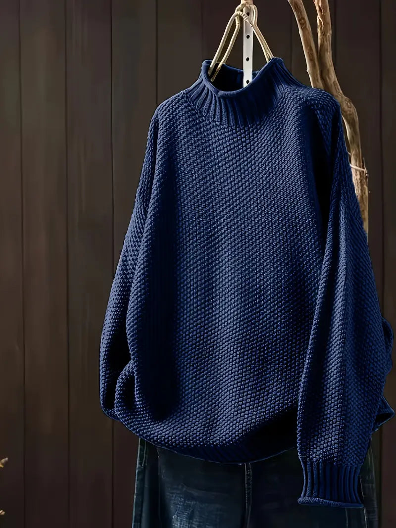 Magdalene – Chunky Knit Turtleneck Sweater for Women