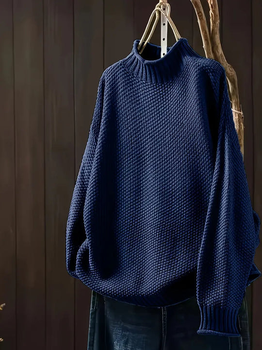 Magdalene – Chunky Knit Turtleneck Sweater for Women