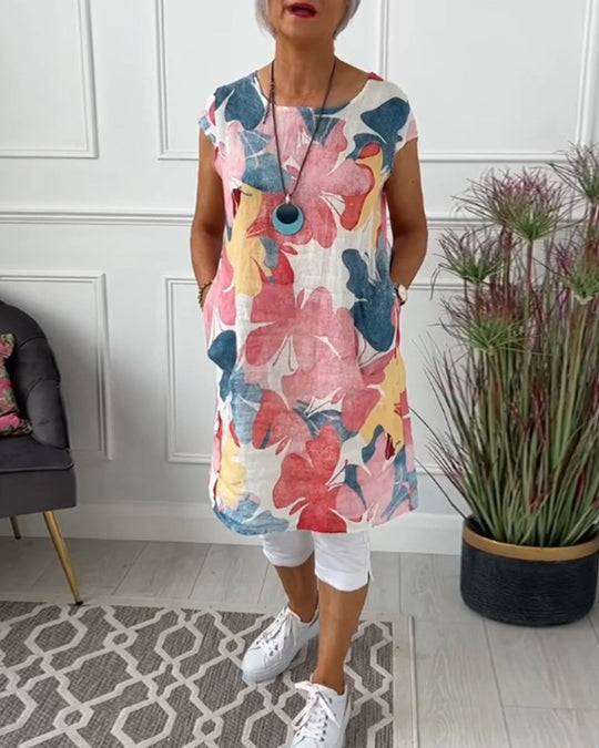 Norella – BreezePrint Cap Sleeve Tunic