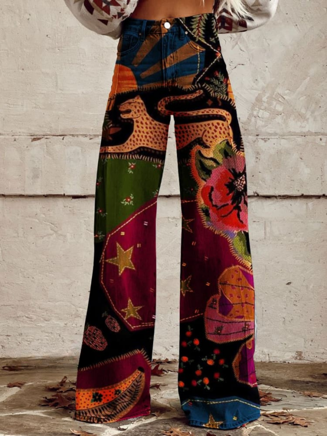 Noadiah – Cosmic Garden Boho Trousers