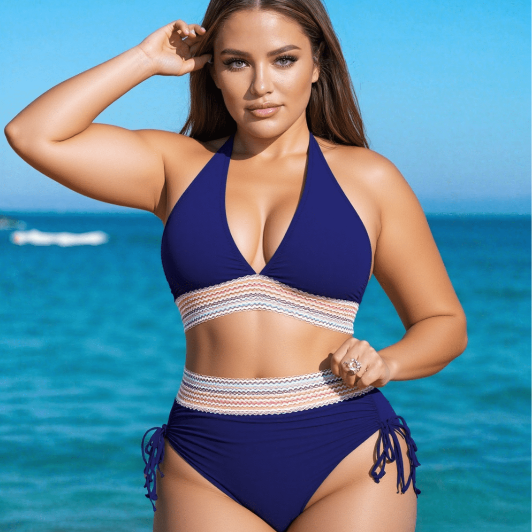 Pihla – Mesh-Panel Bikini Set