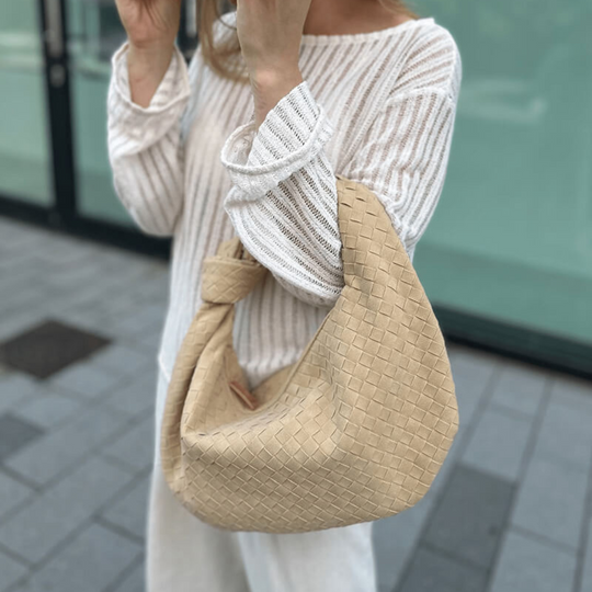 Tania - Large braided handbag