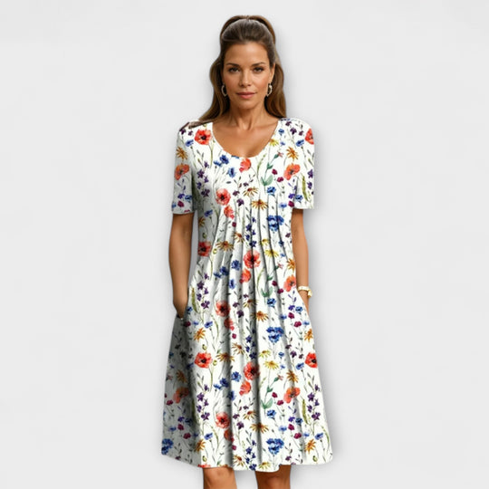 Marivelle – Summer Dress with Floral Lightness