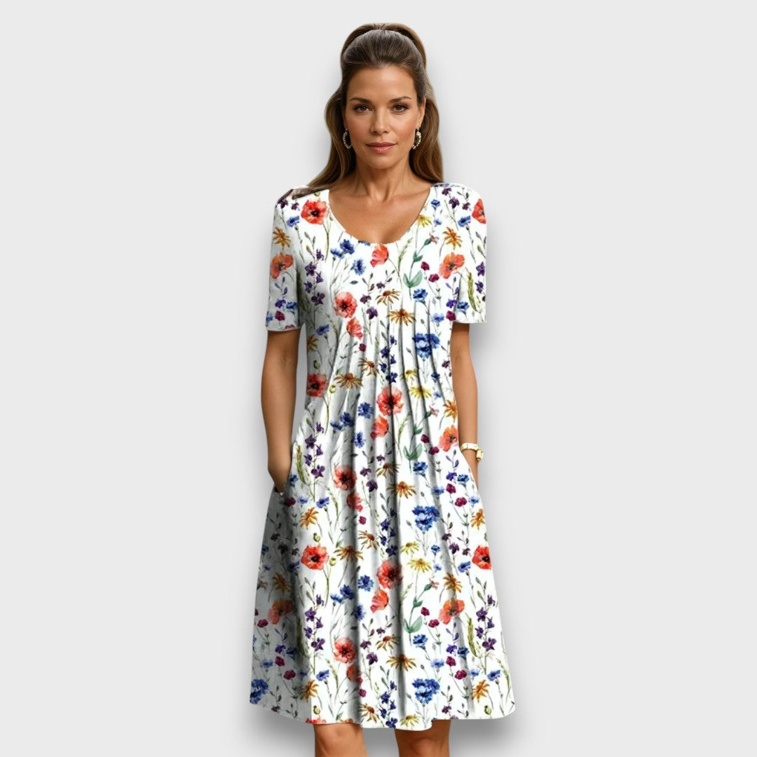 Fiona – Elegant Dress with Flowing Silhouette