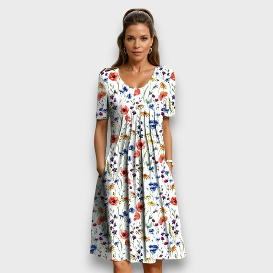 Fiona – Elegant Dress with Flowing Silhouette