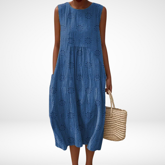 Solene | Sea Mist Dress