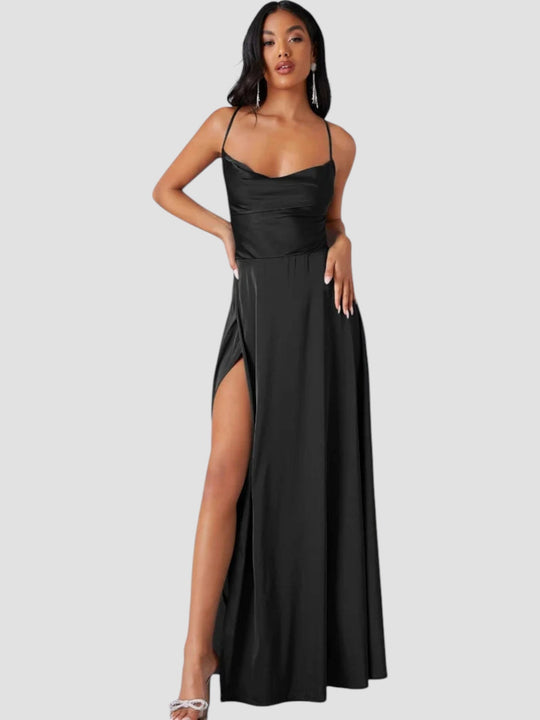 Alexie – Satin Evening Gown for Women