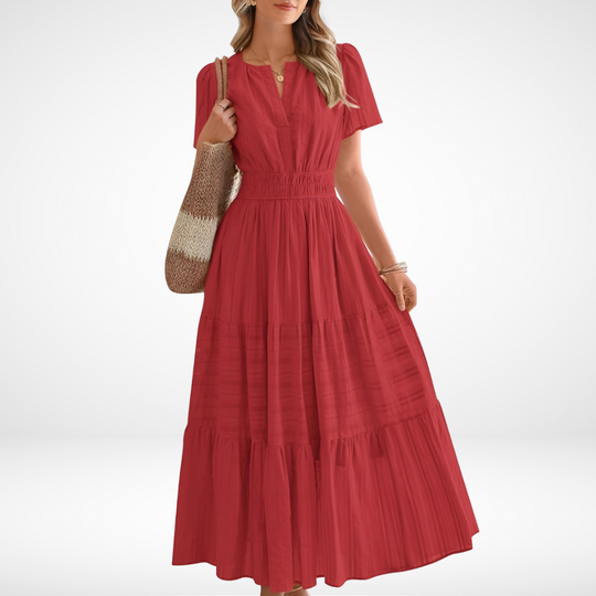 Clara | Golden Bloom Dress
