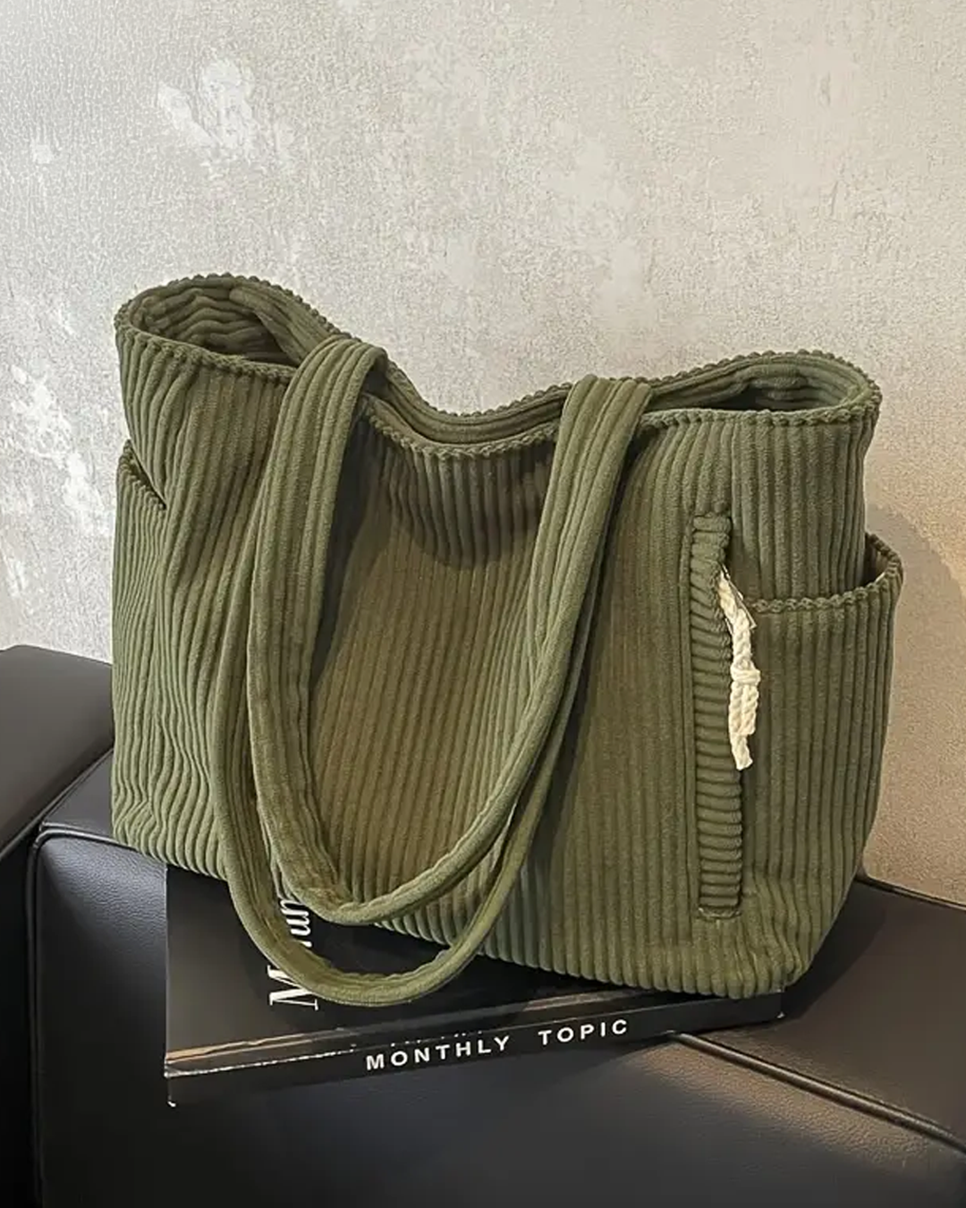Rosina – Corduroy Tote Bag for Women