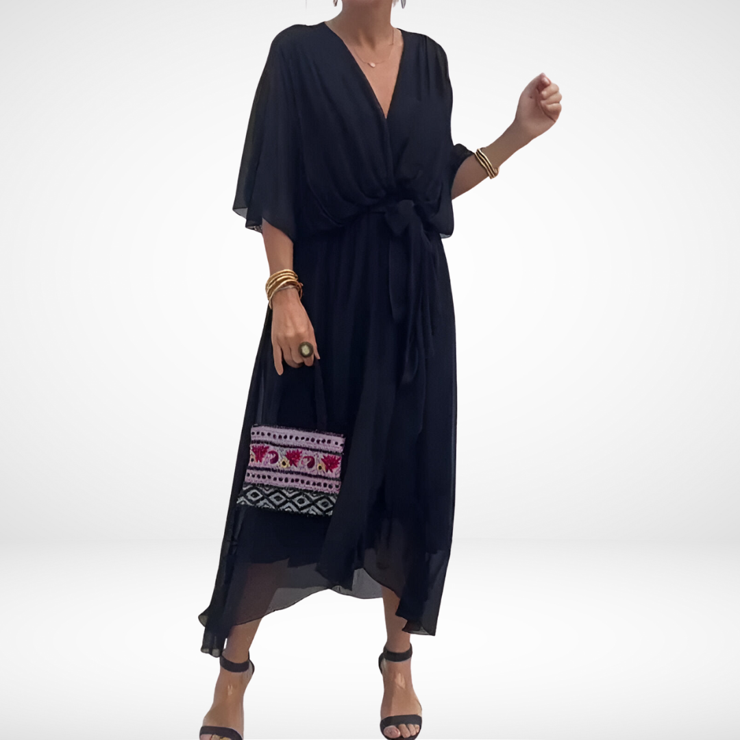Vivienne | Wrap Bloom Dress