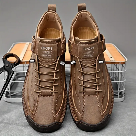 Aaron – Premium Leather Casual Sneakers for Men