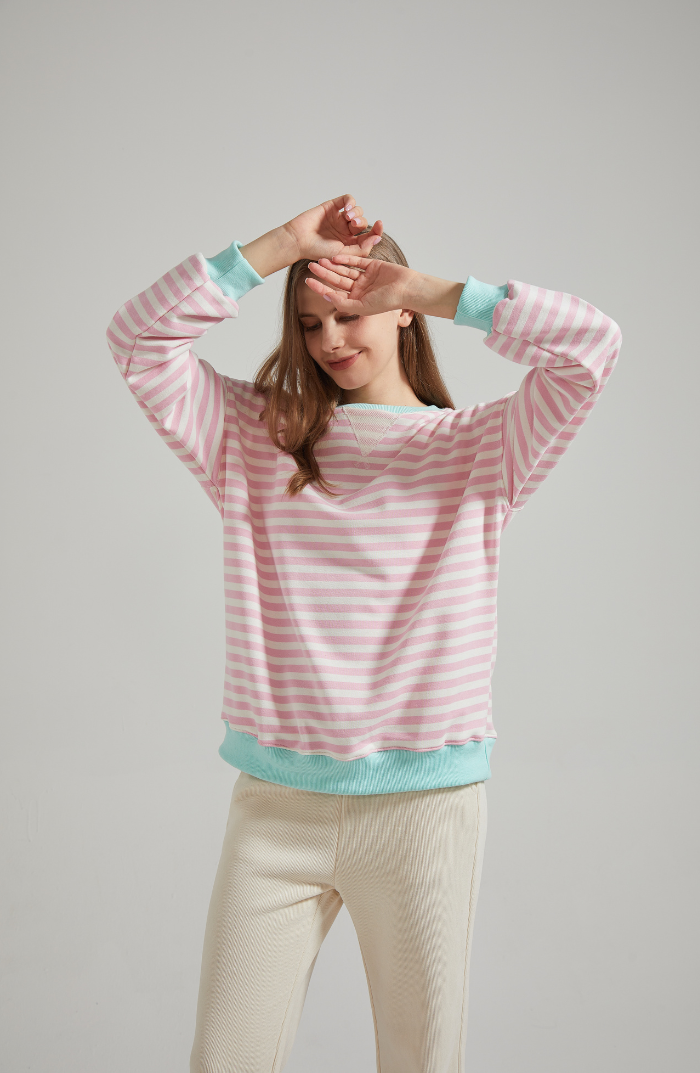 Frederika™ | Oversized Striped Sweater