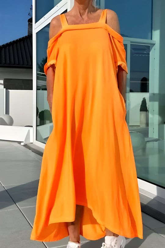 Carol - Breeze Off-Shoulder Summer Maxi Dress