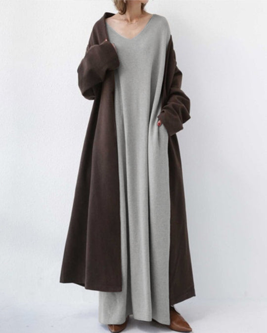 Ronda – Relaxed Oversized Maxi Dress for Women