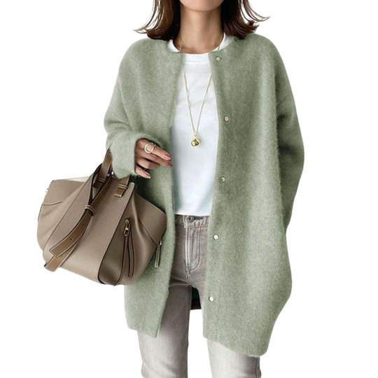 Liane – Cozy Knit Button-Up Cardigan for Women