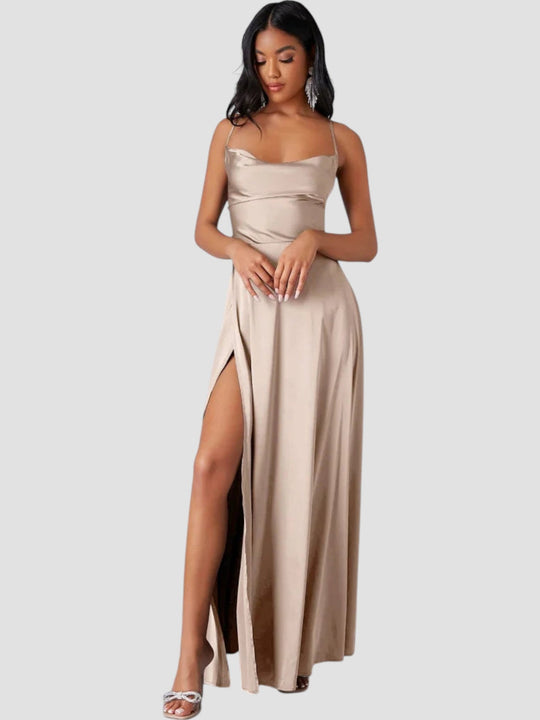 Alexie – Satin Evening Gown for Women