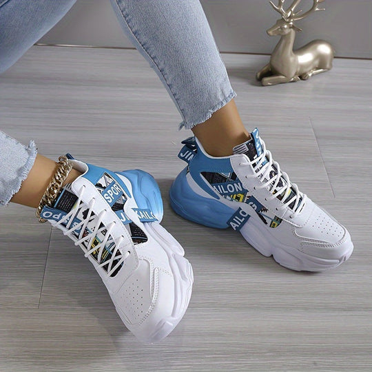 Novalie - StridePop High-Top Sneakers