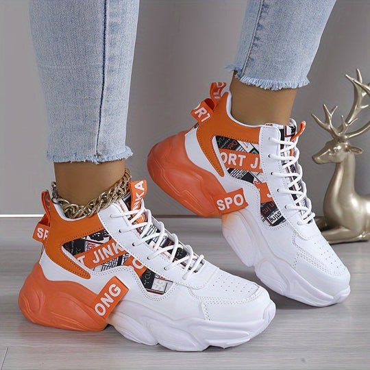 Novalie - StridePop High-Top Sneakers