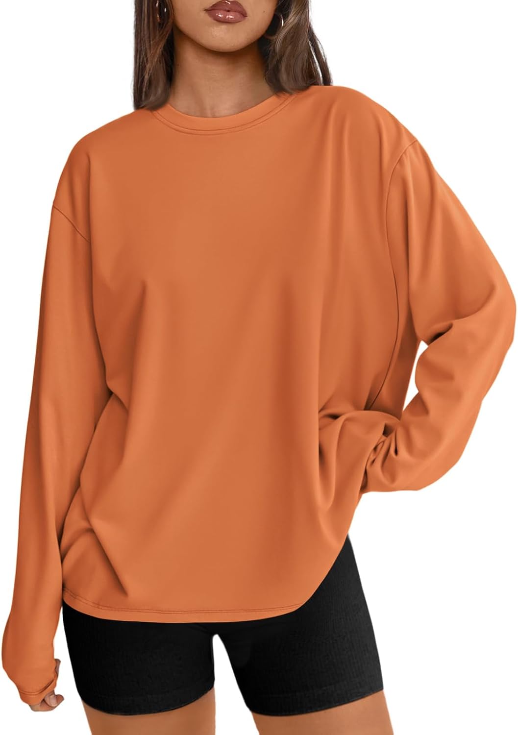 Maddy – Oversized Long-Sleeve Casual Top for Women