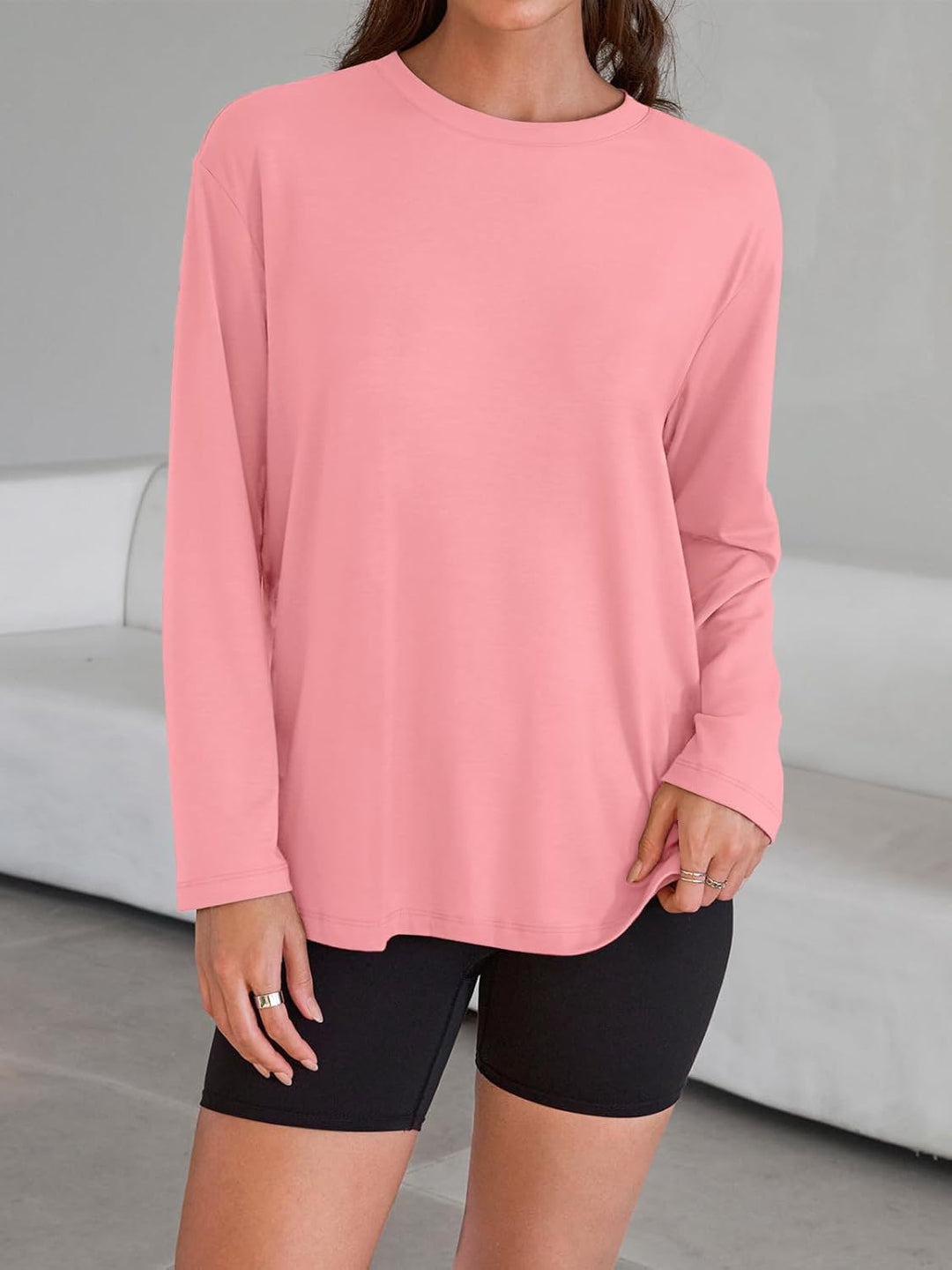 Maddy – Oversized Long-Sleeve Casual Top for Women