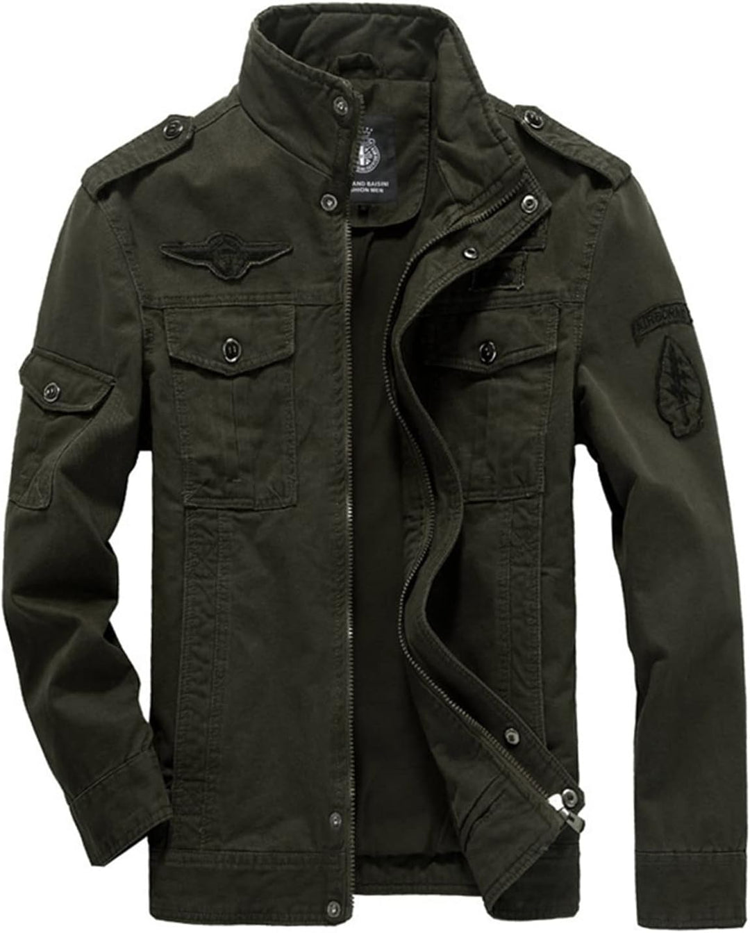 Magnus – Military-Style Utility Jacket for Men