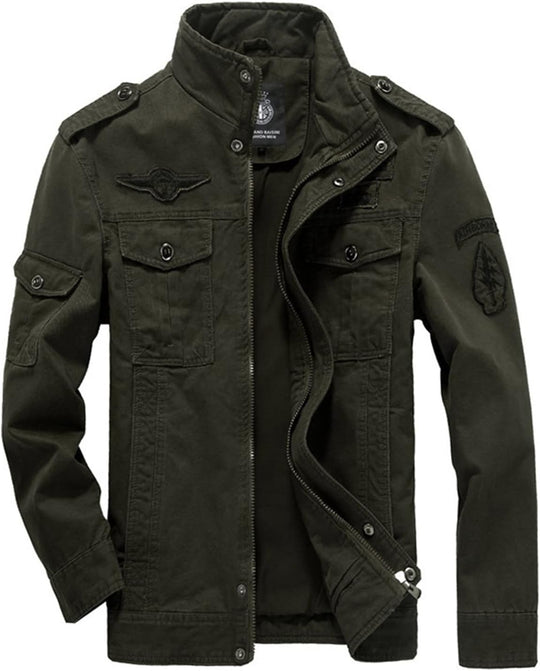 Magnus – Military-Style Utility Jacket for Men