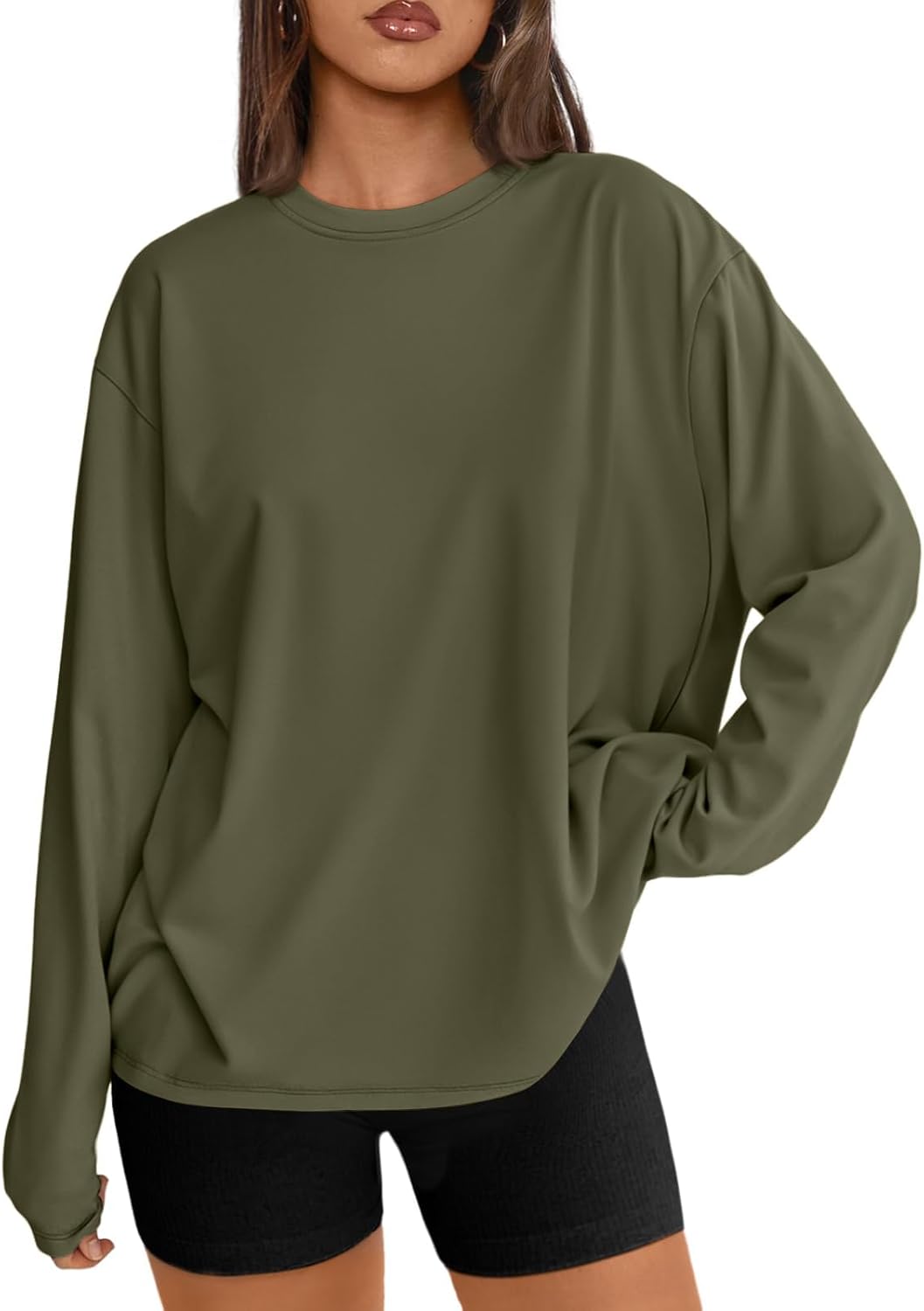 Maddy – Oversized Long-Sleeve Casual Top for Women