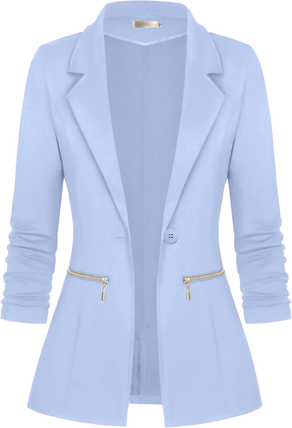 Ellis – Slim Fit Open-Front Blazer for Women