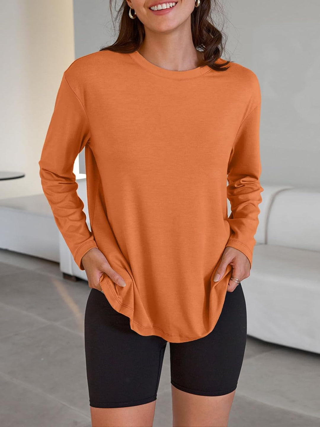 Maddy – Oversized Long-Sleeve Casual Top for Women