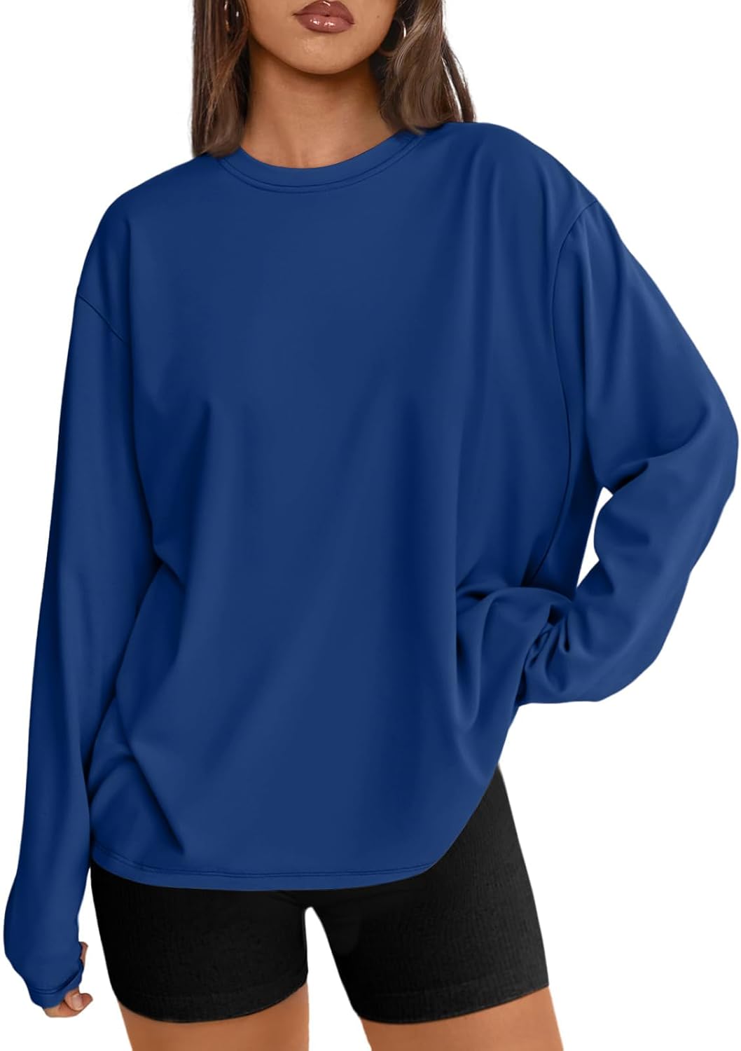Maddy – Oversized Long-Sleeve Casual Top for Women