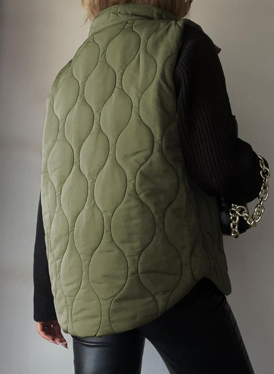 Aileen – Quilted Puffer Vest for Women