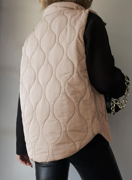 Aileen – Quilted Puffer Vest for Women