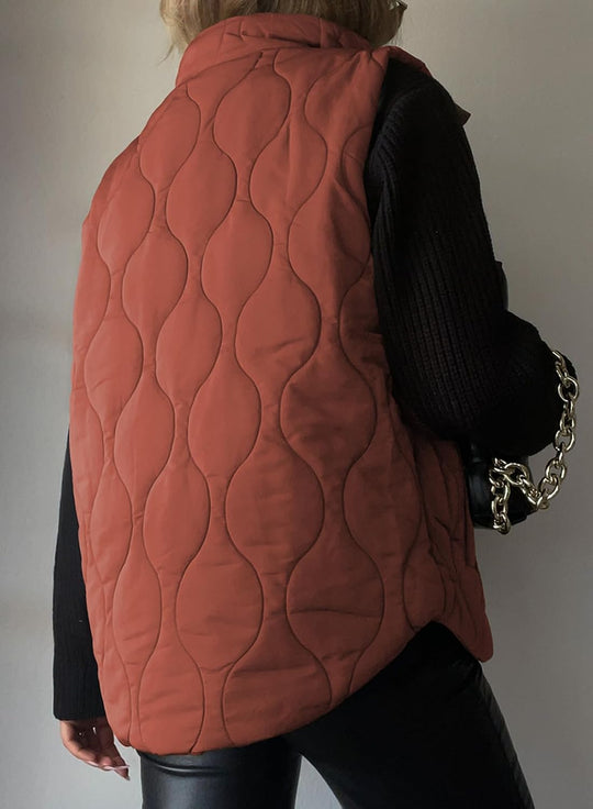 Aileen – Quilted Puffer Vest for Women