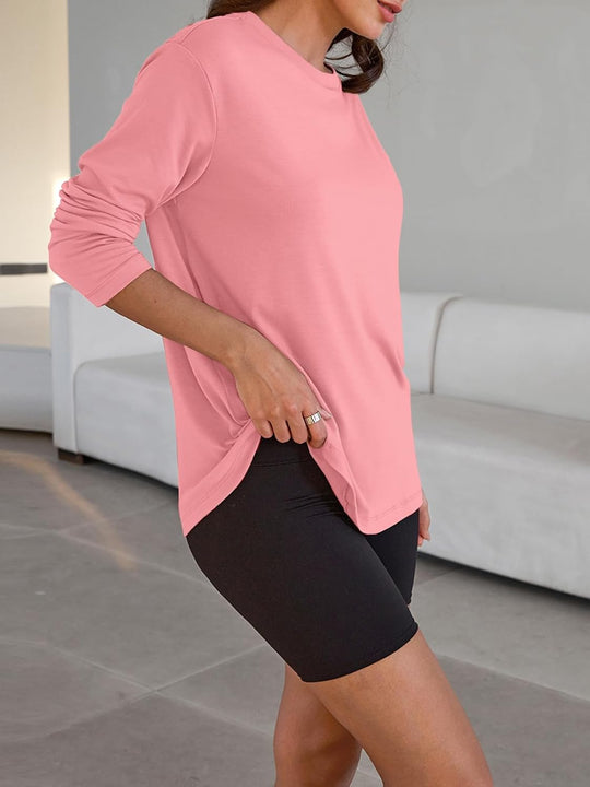 Maddy – Oversized Long-Sleeve Casual Top for Women