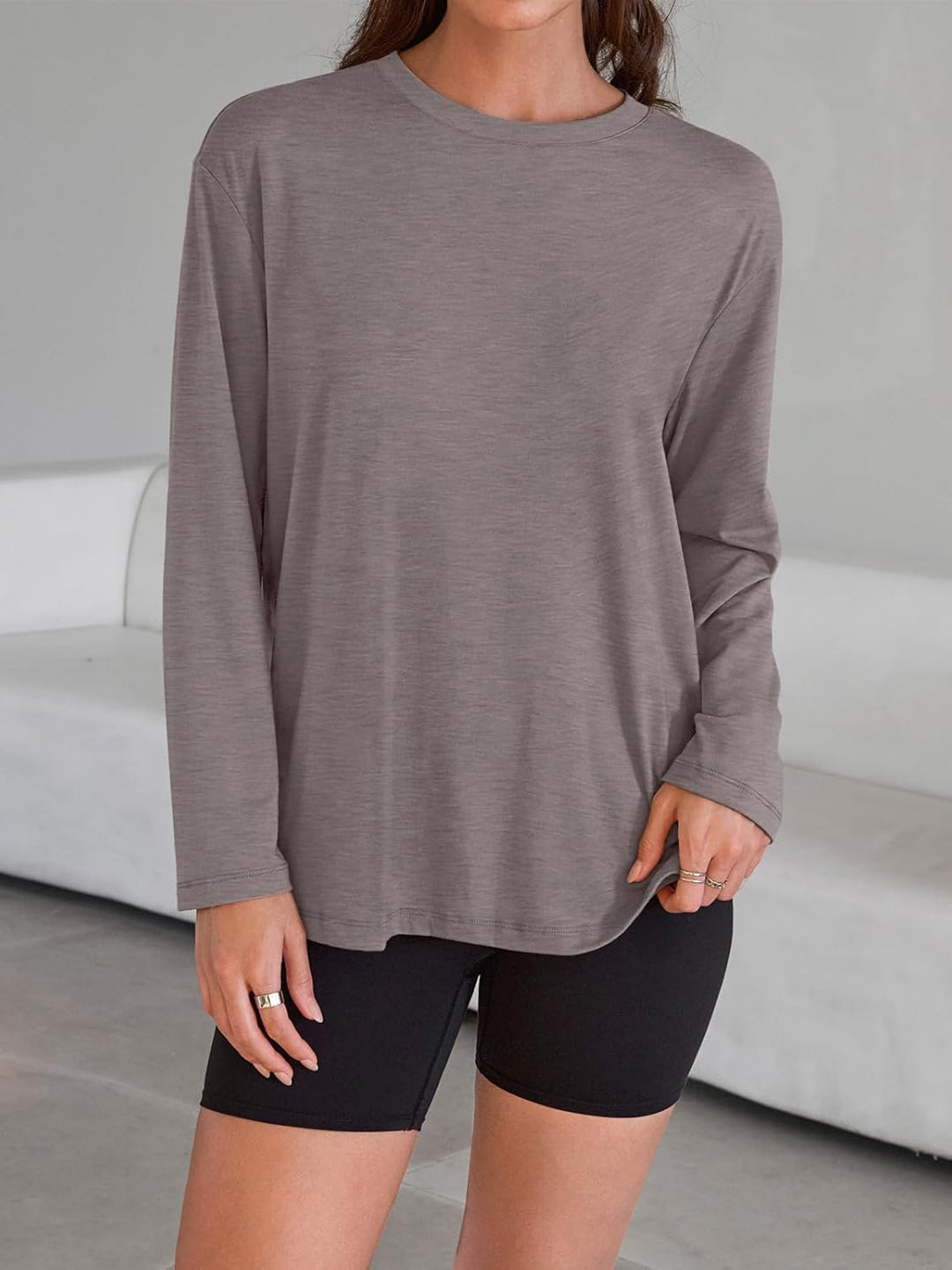 Maddy – Oversized Long-Sleeve Casual Top for Women