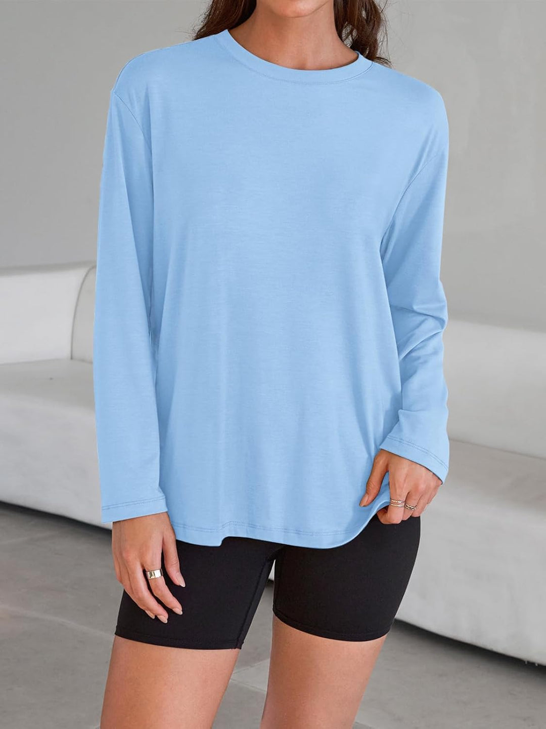 Maddy – Oversized Long-Sleeve Casual Top for Women