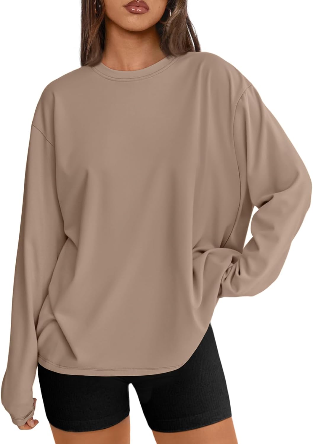 Maddy – Oversized Long-Sleeve Casual Top for Women
