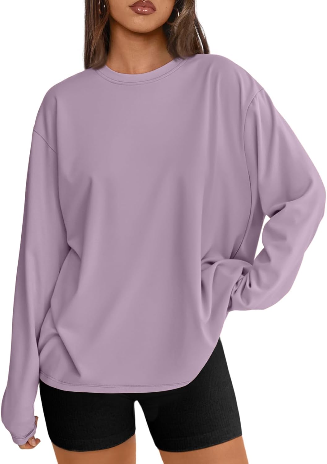 Maddy – Oversized Long-Sleeve Casual Top for Women