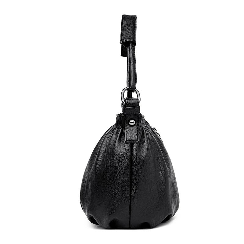 Felicity – Chic Multi-Pocket Leather Shoulder Bag for Women