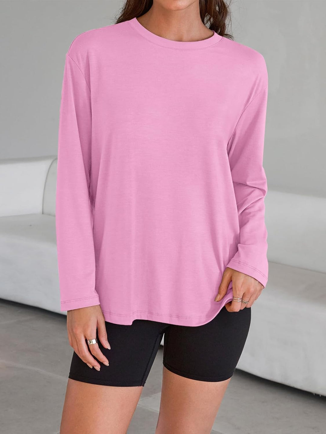 Maddy – Oversized Long-Sleeve Casual Top for Women