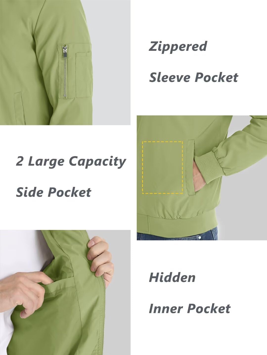 Samuel – Lightweight Bomber Jacket for Men