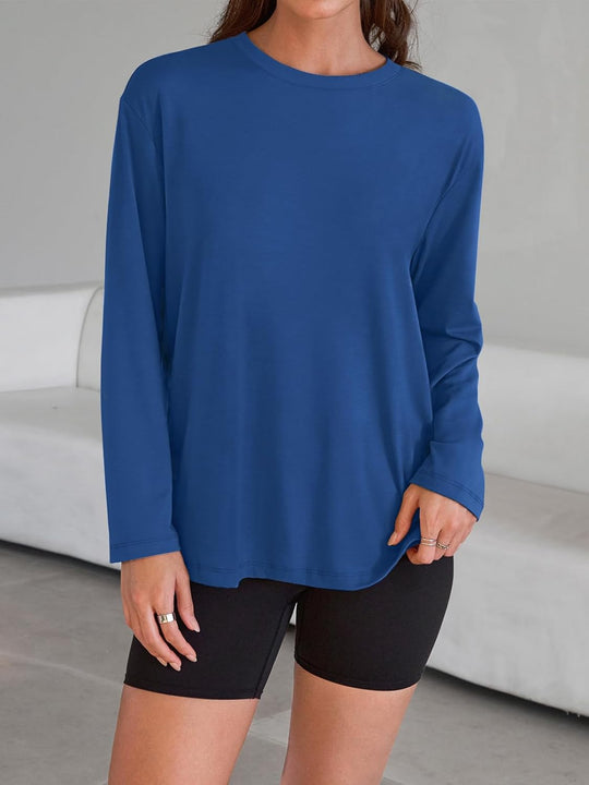 Maddy – Oversized Long-Sleeve Casual Top for Women