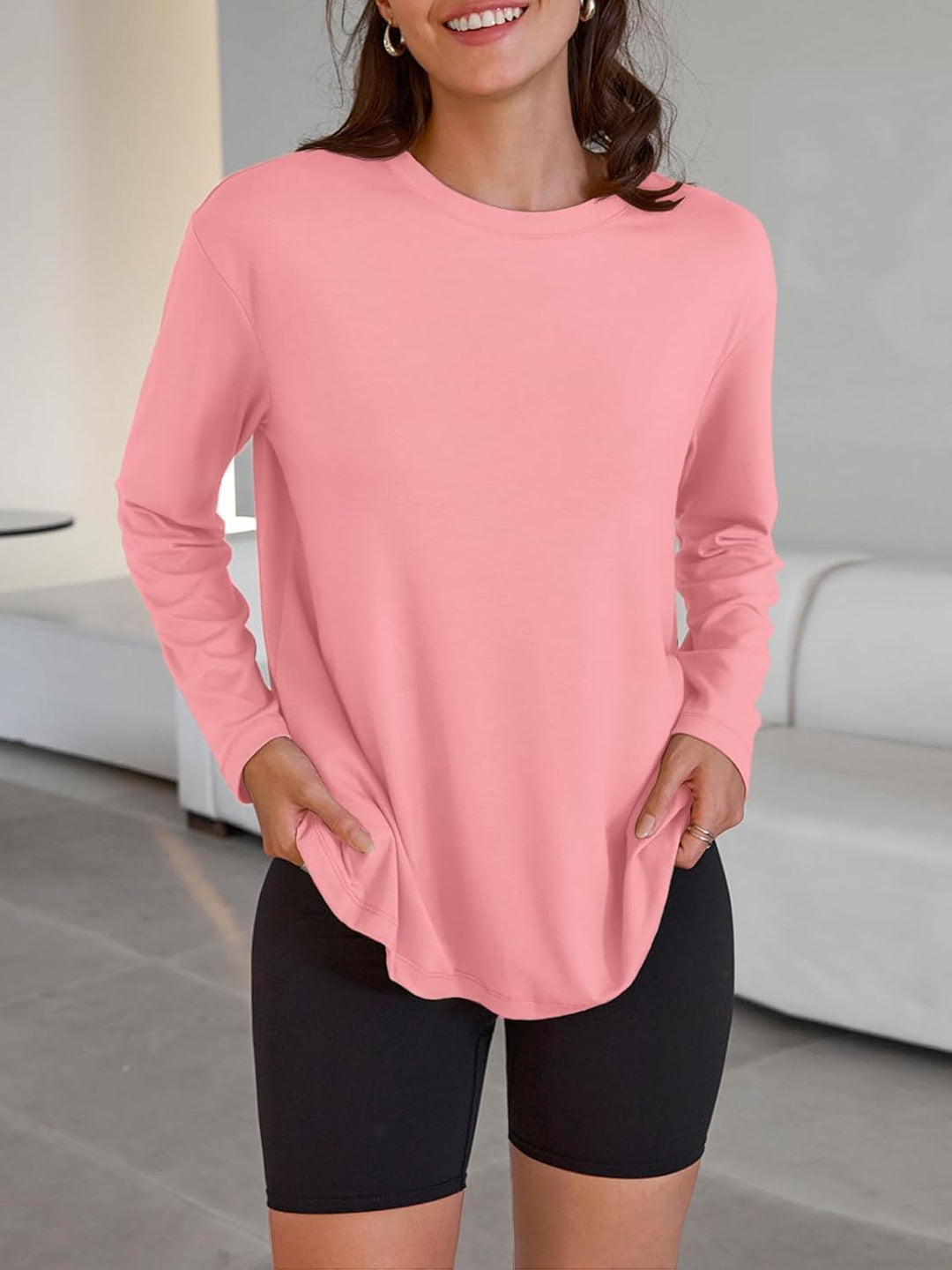 Maddy – Oversized Long-Sleeve Casual Top for Women